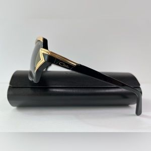 Cazal 8031 Sunglasses Black Gold 001 New